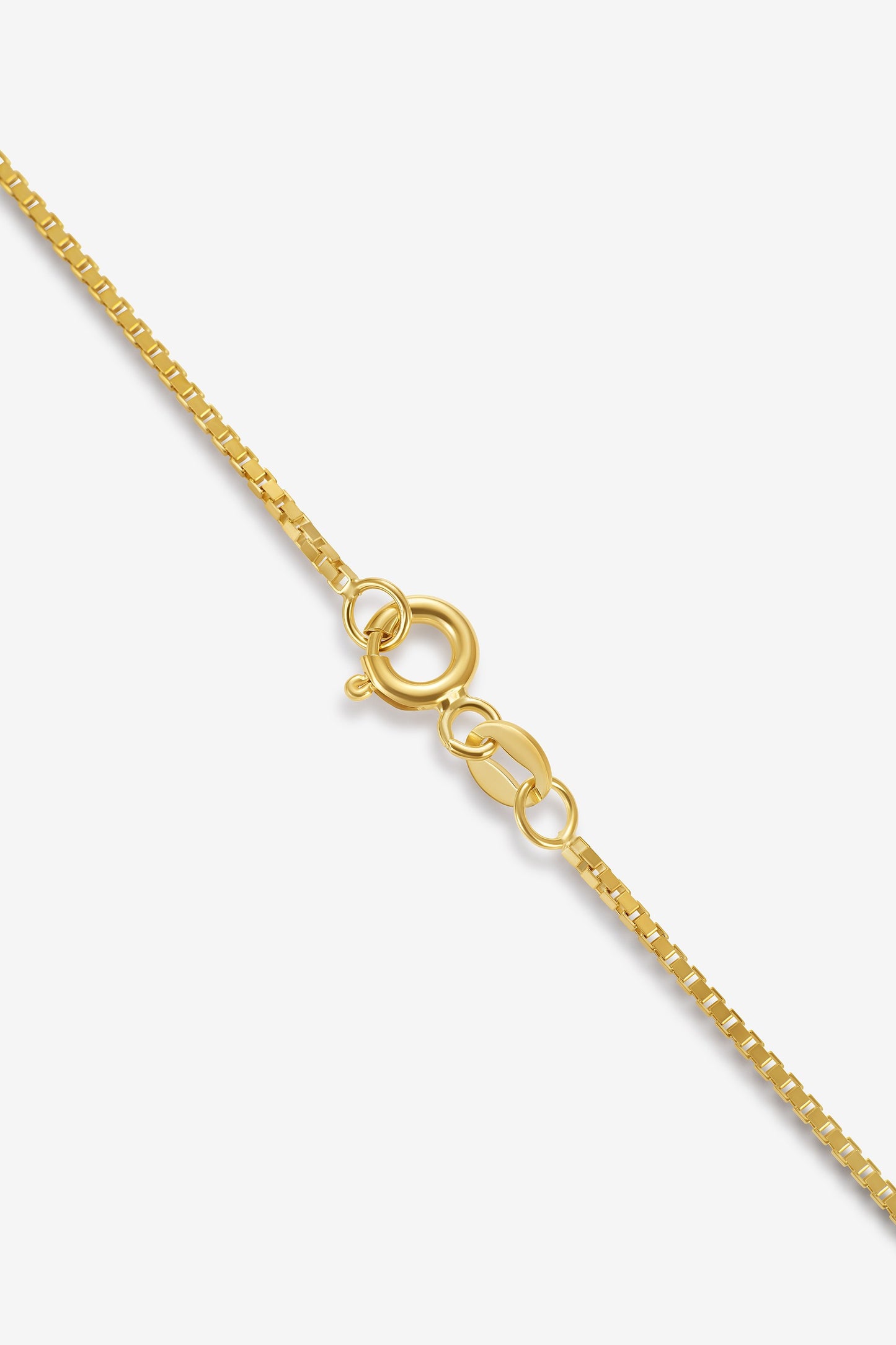 14K Gold Veneziana Box Chain - Made in Italy